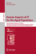 Human Aspects of It for the Aged Population