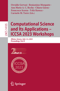 Computational Science and Its Applications-Iccsa 2023 Workshops