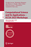 Computational Science and Its Applications-Iccsa 2023 Workshops