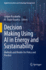 Decision Making Using Ai in Energy and Sustainabil