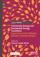 Community Energy and Sustainable Energy Transitions