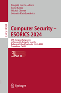 Computer Security? ? Esorics 2024