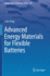 Advanced Energy Materials for Flexible Batteries