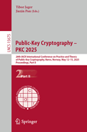 Public-Key Cryptography-Pkc 2025