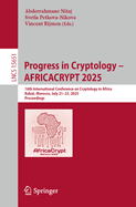 Progress in Cryptology-Africacrypt 2025