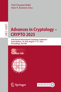 Advances in Cryptology-Crypto 2025