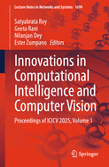 Innovations in Computational Intelligence and Computer Vision