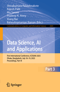 Data Science, Ai and Applications