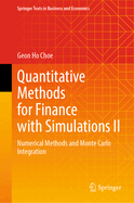 Quantitative Methods for Finance With Simulations II