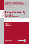 Computer Security. Esorics 2025 International Workshops