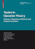 Topics in Operator Theory