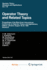 Operator Theory and Related Topics