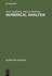 Numerical Analysis a First Course in Scientific Computation De Gruyter Textbook