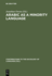 Arabic as a Minority Language (Contributions to the Sociology of Language)