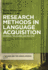 Research Methods in Language Acquisition: Principles, Procedures, and Practices