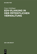 Edv-Planung in Der �ffentlichen Verwaltung