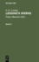 G. E. Lessing: Lessing's Werke. Band 6