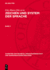 Zeichen Und System Der Sprache. Band 3