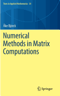 Numerical Methods in Matrix Computations