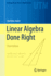 Linear Algebra Done Right