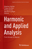 Harmonic and Applied Analysis