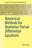 Numerical Methods for Nonlinear Partial Differenti