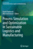 Process Simulation and Optimization in Sustainable