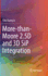 More-Than-Moore 2.5d and 3d Sip Integration
