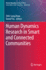 Human Dynamics Research in Smart and Connected Com
