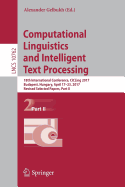 Computational Linguistics and Intelligent Text Processing