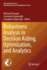 Robustness Analysis in Decision Aiding, Optimizati