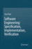 Software Engineering: Specification, Implementatio