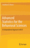 Advanced Statistics for the Behavioral Sciences: A Computational Approach with R