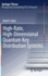 High-Rate, High-Dimensional Quantum Key Distribution Systems