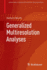 Generalized Multiresolution Analyses