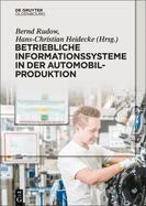 Betriebliche Informationssysteme in Der Automobilproduktion