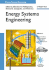 Energy Systems Engineering (Process Systems Engineering)