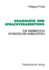 Grammatik Und Sprachverarbeitung