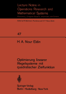 Optimierung Linearer Regelsysteme Mit Quadratische