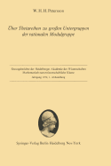 �ber Thetareihen zu gro�en Untergruppen der rationalen Modulgruppe: Vorgelegt in der Sitzung vom 15. Januar 1972