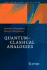 Quantum-Classical Analogies