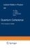 Quantum Coherence