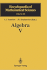 Algebra V-Encyclopaedia of Mathematical Sciences