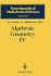 Algebraic Geometry IV