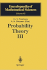 Probability Theory III: Stochastic Calculus: No. 3 (Encyclopaedia of Mathematical Sciences)