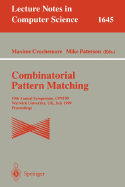 Combinatorial Pattern Matching: Fifth Annual Symposium, CPM '94, Asilomar, Ca, Usa, June 5 - 8, 1994. Proceedings
