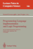 Programming Language Implementation and Logic Programming: 6th International Symposium, Plilp '94, Madrid, Spain, September 14 - 16, 1994. Proceedings