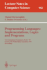 Programming Languages: Implementations, Logics and Programs: 7th International Symposium, Plilp '95, Utrecht, the Netherlands, September 20-22, 1995. Proceedings (Lecture Notes in Computer Science)