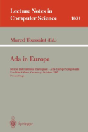 ADA in Europe: Second International Eurospace-Ada-Europe Symposium, Frankfurt, Germany, October 2-6, 1995
