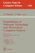 Foundations of Software Technology and Theoretical Computer Science: 16th Conference, Hyderabad, India, December 18 - 20, 1996, Proceedings